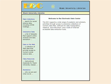 Tablet Screenshot of edc.lib.muohio.edu