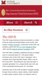 Mobile Screenshot of hive.teams.csi.muohio.edu